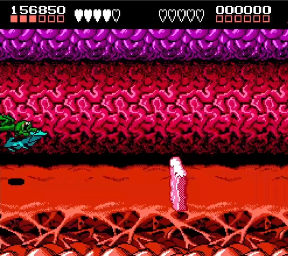 Battletoads - геймплей игры Dendy\NES